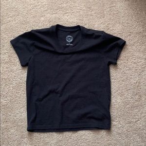 urban outfitters solid black t-shirt size small